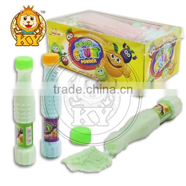 7g Cola Bottle Sour Fizzy Powder Candy Acid Sweets