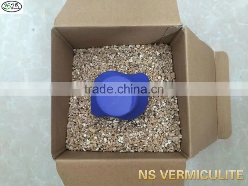 Expanded Vermiculite as loose fill packaging material