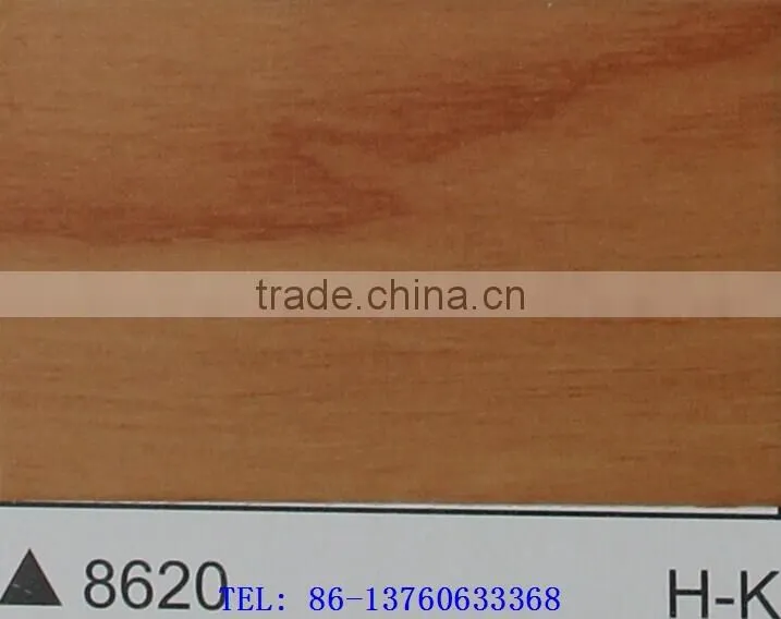 Wood Grain self-adhesion cold laminated Decoration PVC Film item 8620