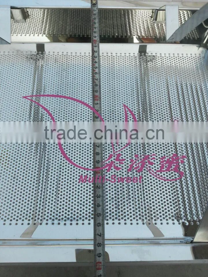 New Style honey uncapping tray/honey comb filter tray with tank