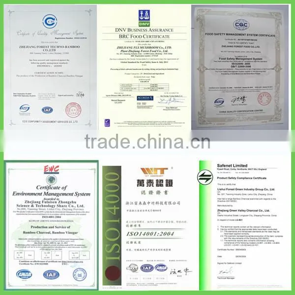 Environment friendly bamboo charcoal for barbecue