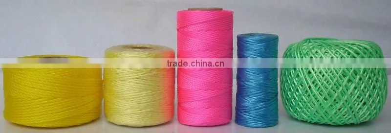3 strands twisted pp twine baler twine pp string