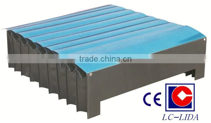 The Good Price Expansion steel Shield Armoured bellow for machine tool