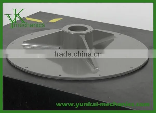 Stainless steel pad by cnc machining, cnc turning steel base