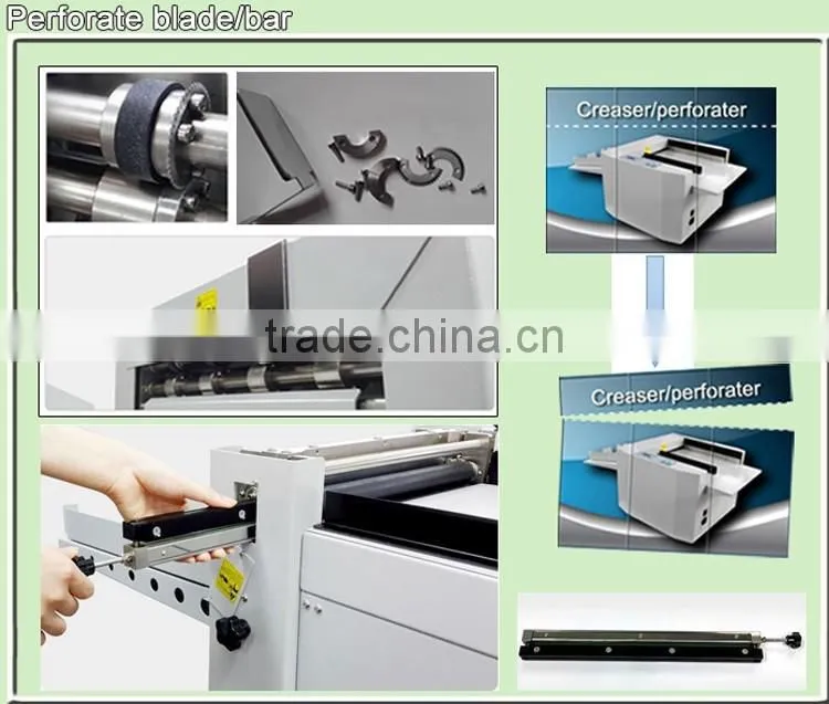 Automatic Digital Paper Creasing and Folding Machine For Sale