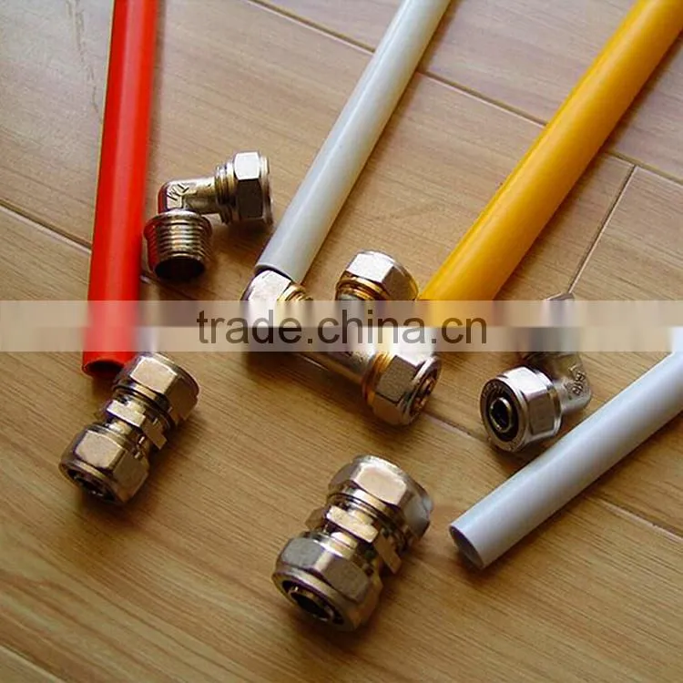 Pex-AL-Pex Compression Elbow brass fitting