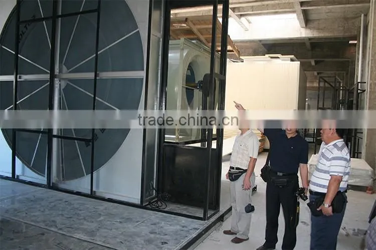 High efficiency air to air heat exchanger for air conditioning