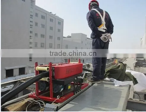 DSJ-180 Electric Cable Pulling Machine With Electric Engine 1.5KWX2