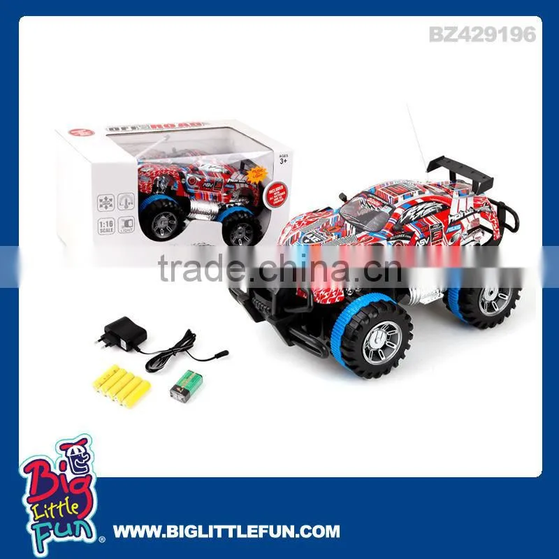 4 channel rc cross country vehicle car toy with music