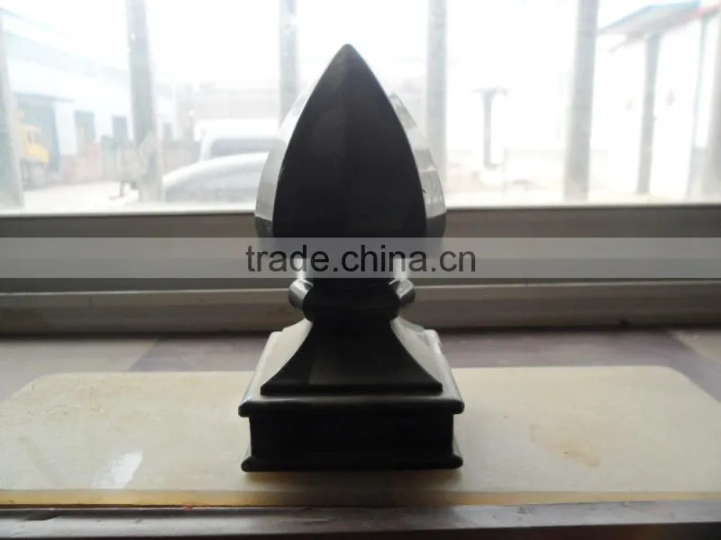 high quality fence iron flowers craft sold on alibaba