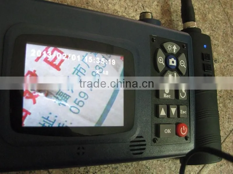 Vehicle test equipment 4ways articulation video borescope industrial endoscope with 8mm camera
