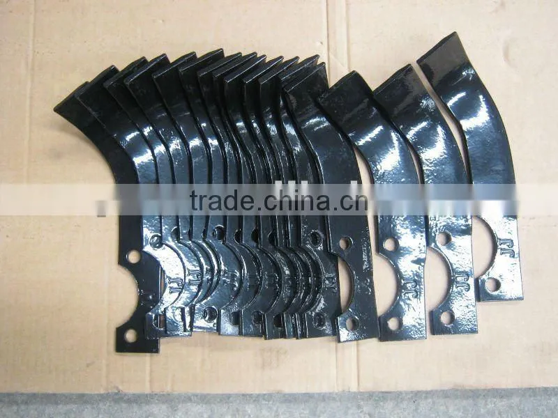 tiller blades of agricultural machinery parts