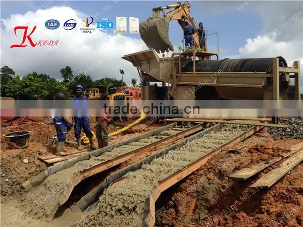 Ghana Big Capacity Gold Screening Plants with patent