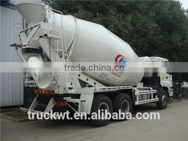 hot sale Foton Auman 6x4 12m3 truck mounted concrete mixer
