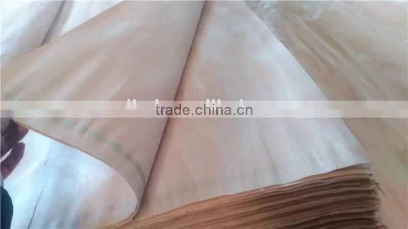 Rotary Cut Grade a b c no hole 0.3mm 4'x8' okoume face Veneer