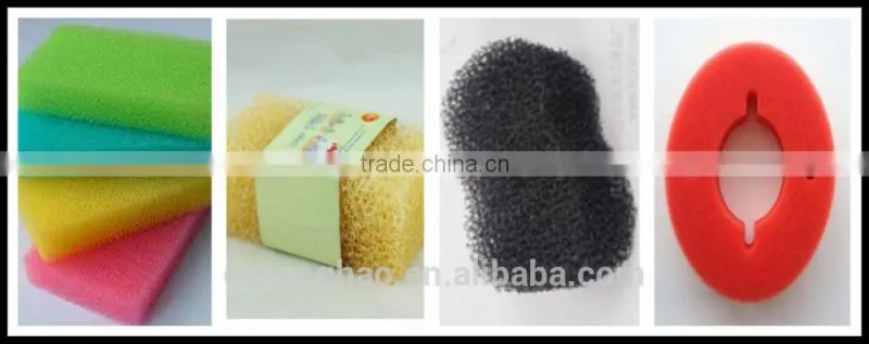 25 PPI to 120 PPI polyether sponge