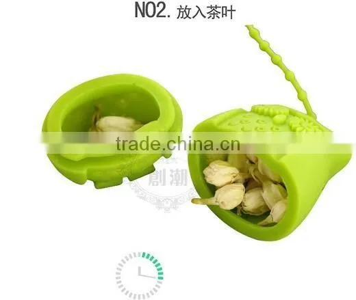 CY166 Owl Tea Infuser Adjustable Silicone Loose Leaf Tea Strainers