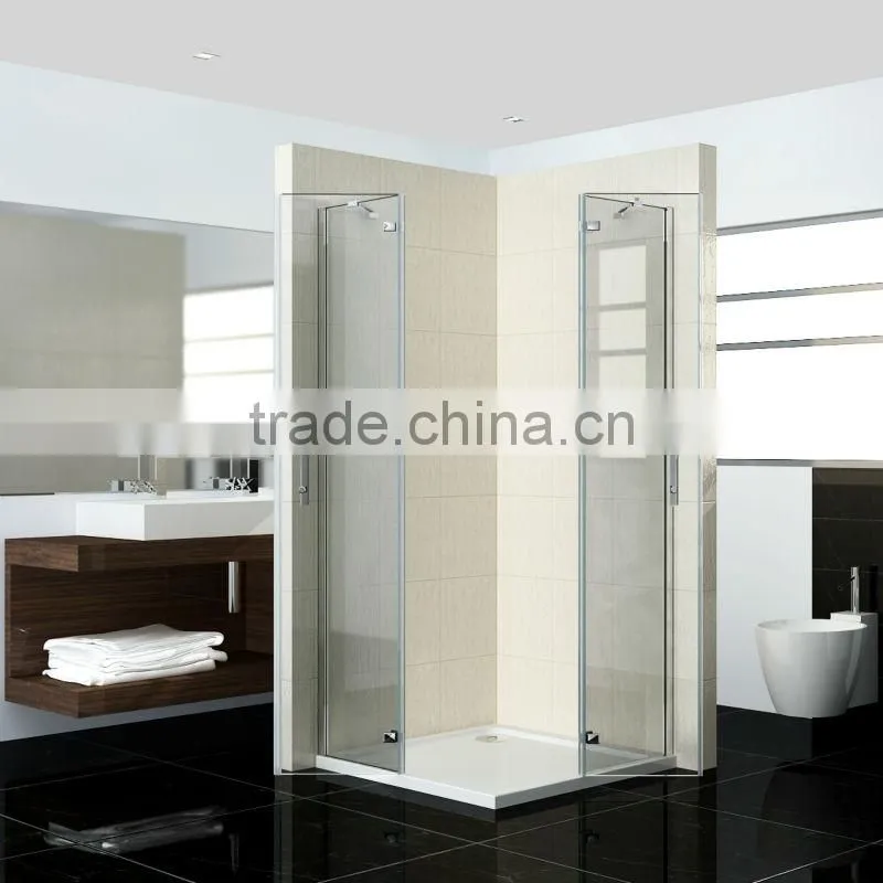 Nano easy clean stainless steel shower enclosure