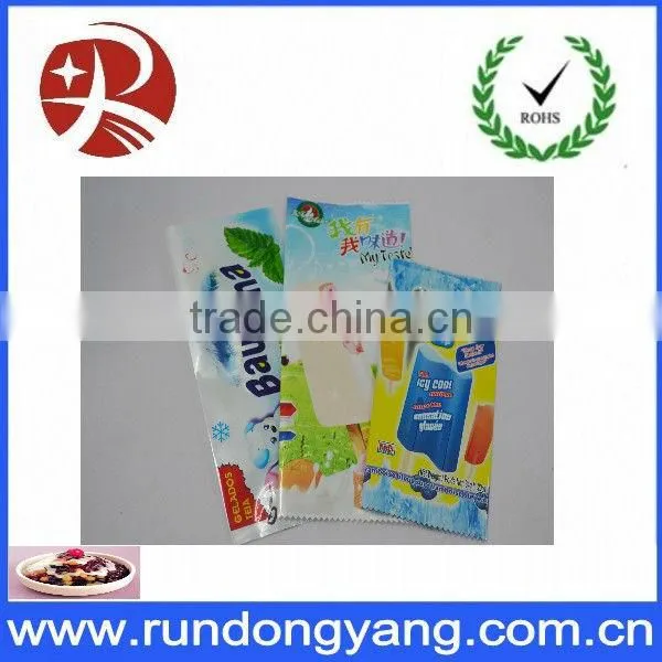 High quality custom printing ice cream package bag
