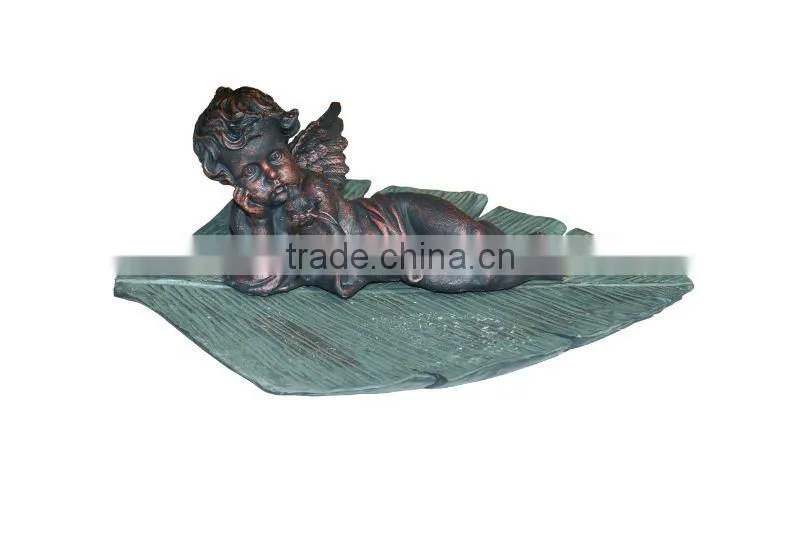 Garden Cast Iron Little Angel Statues