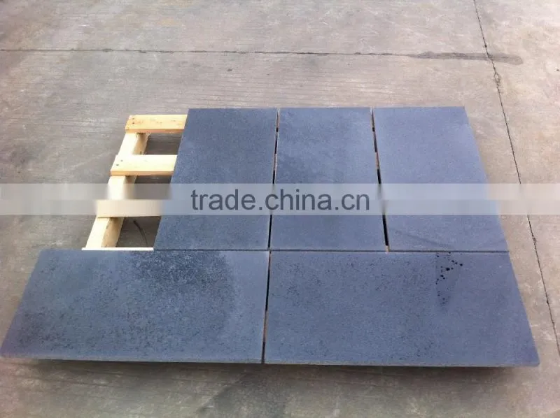 Black Stone Tiles Basalt Grey with Holes Black Basalt Stone,Basalt Wall Tiles