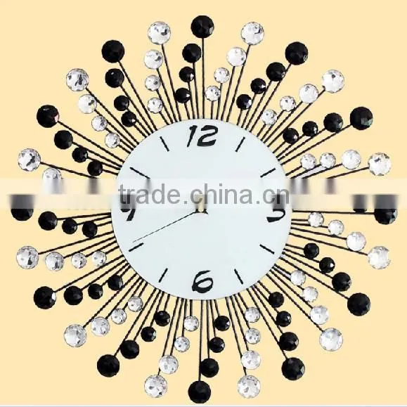 Metal fashion wall digital clock
