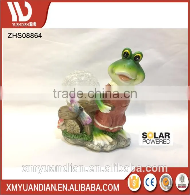 Fantastic Gift for Girl Frog Shaped Solar Light Home