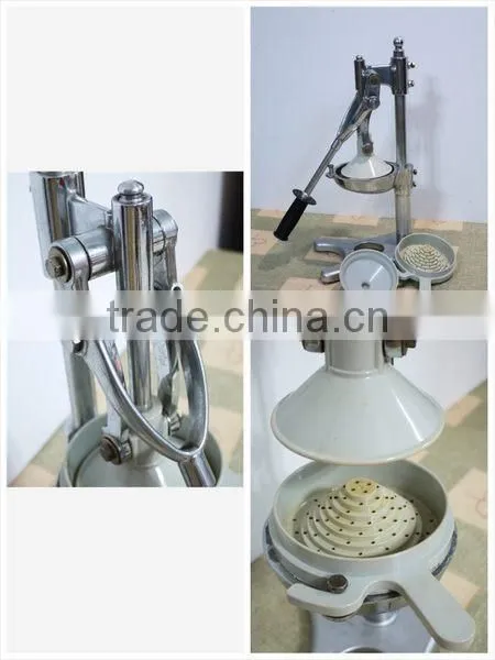 metal hand juicer, hand operated juicer, hand press juicer