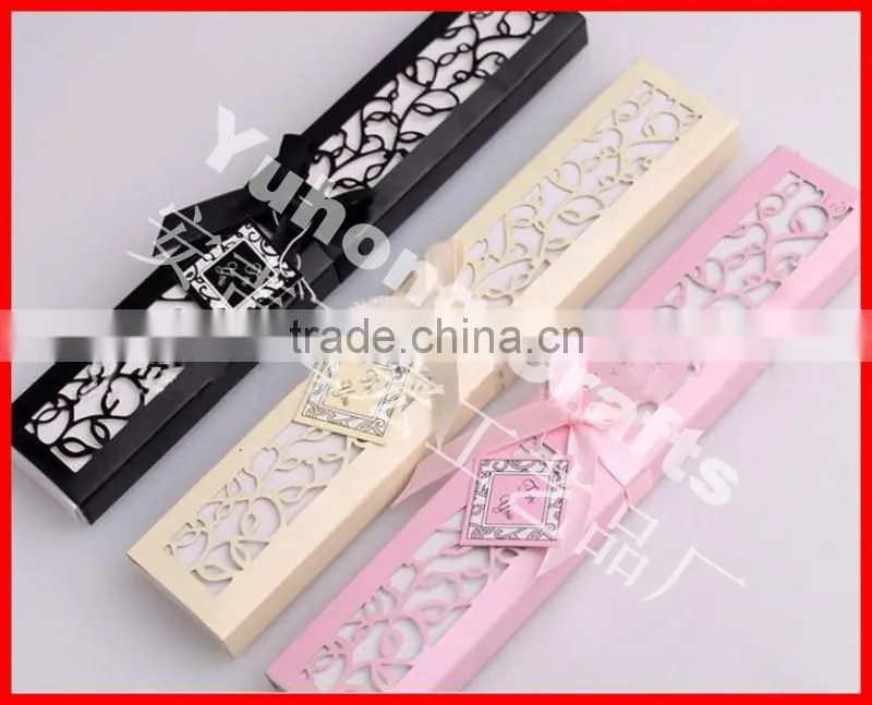 Wedding fan paper box for promotion