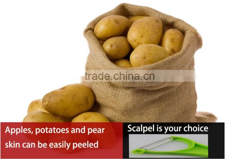 High Quality Kitchen tools Three Functions In One Potato Peeler Apple Peeler Kitchen Knife WN013-001