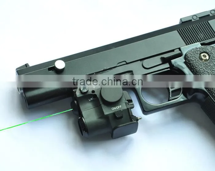 Super compact tactical subzero working green laser sight with 180 lumens CREE Q5 led laser flashlight