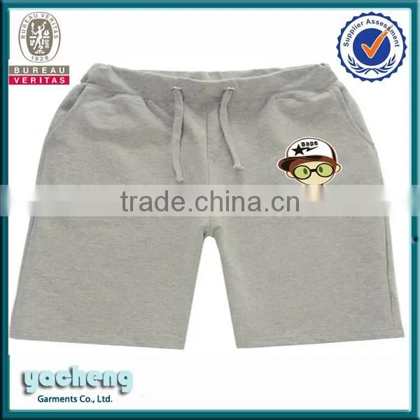 custom print yoga pants 100% cotton mens sports pants sports short pants man cheap clothing jogging pants men's short pants
