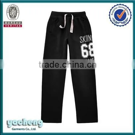 manufacturer in China newest fashion unisex black long chino pants sport pants jogger pants