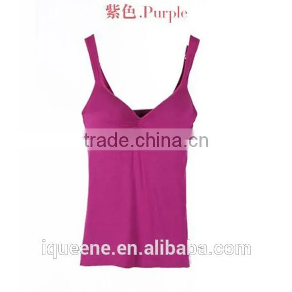 One-Piece No Rims With Chest Pad Deep V-neck Sexy Vest harness