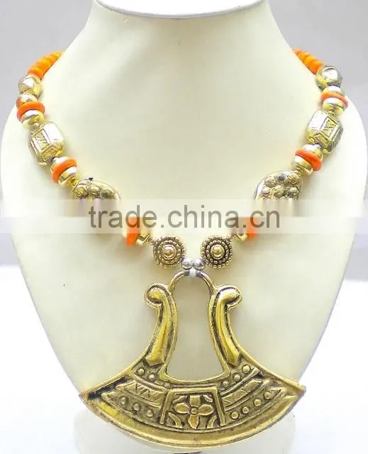 beaded necklace