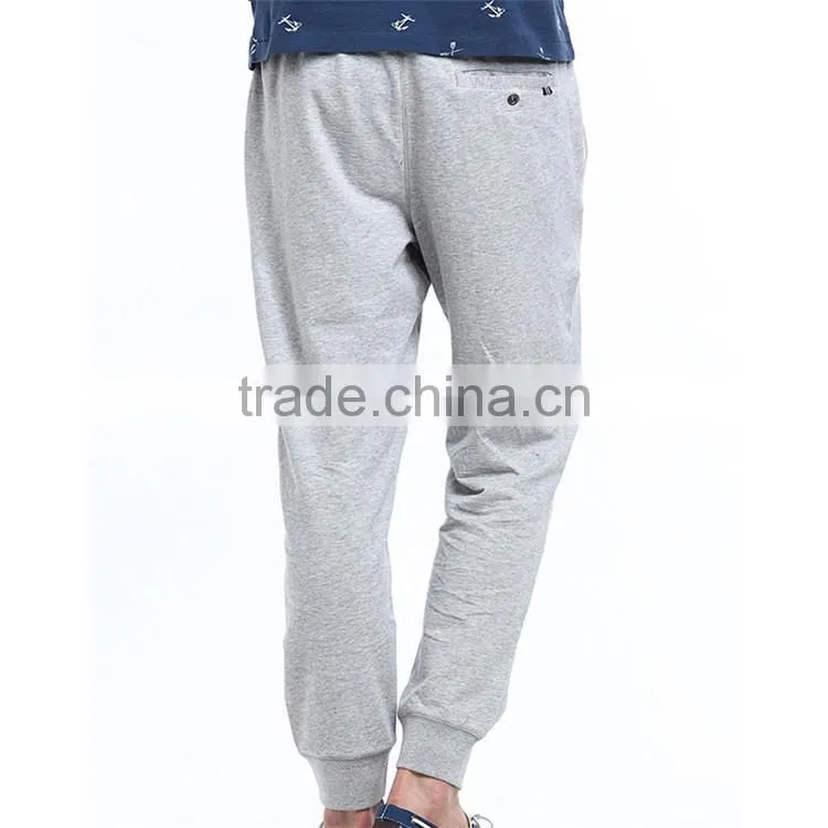 OEM factory price pants men casual custom grey men's night trousers
