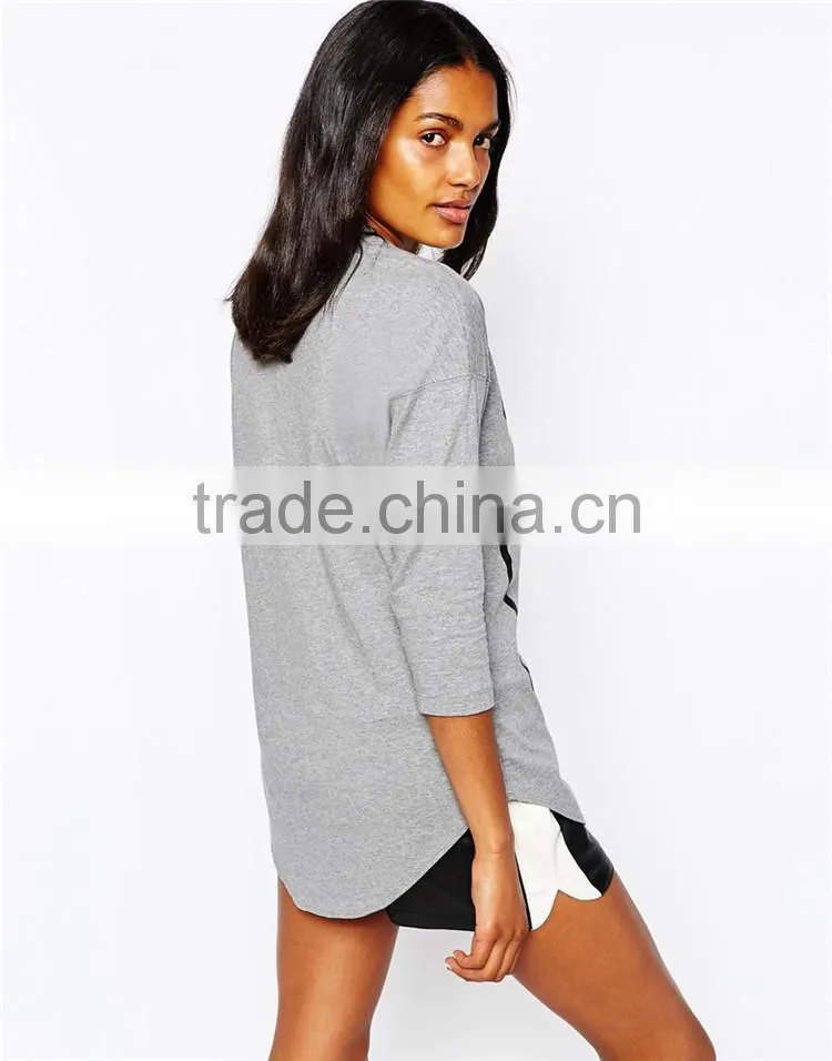 Just do it printing womens long sleeve sports t shirts