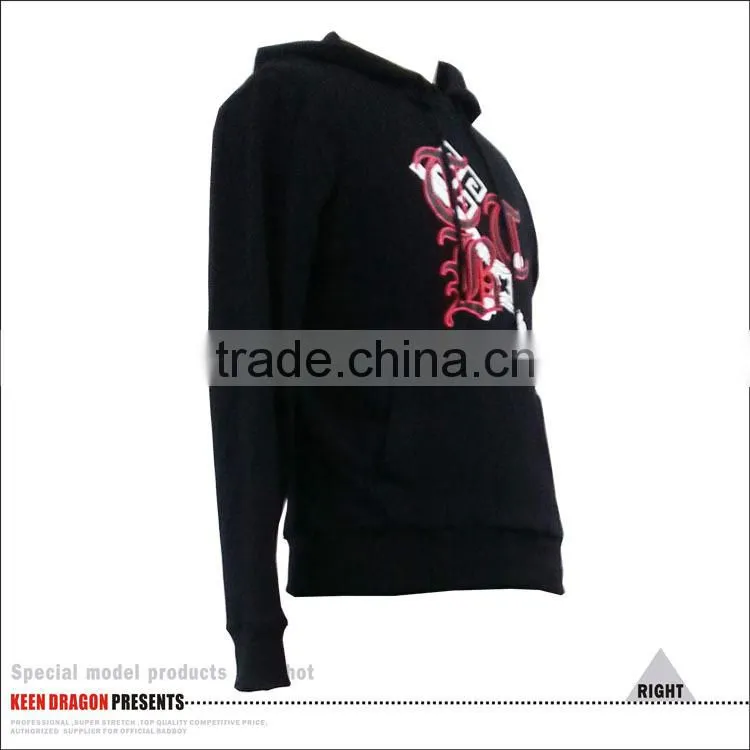 Custom Hoodies 100% Cotton Black Pullover Hoodies China Wholesale Mens Hoodies