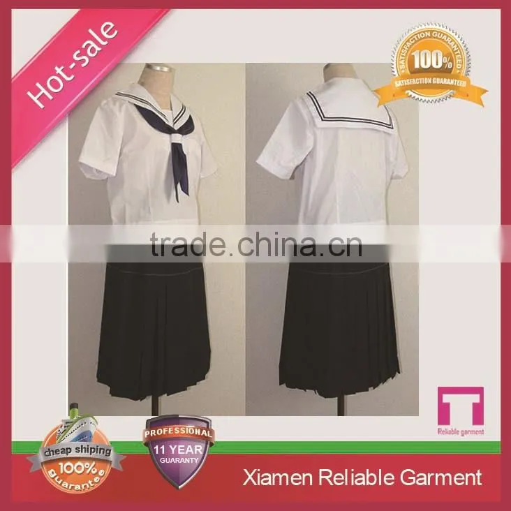 Custom top quality blank cheap restaurant waiter uniform by clothing manufacturer