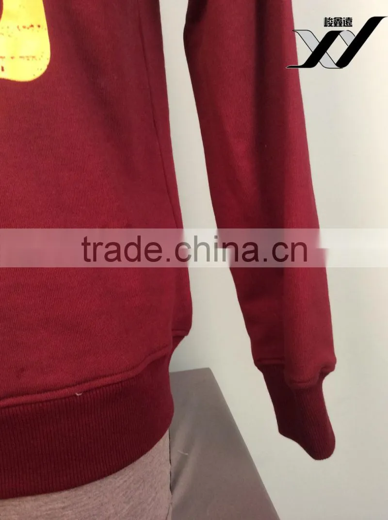 board shop fashion red men high neck hoodie