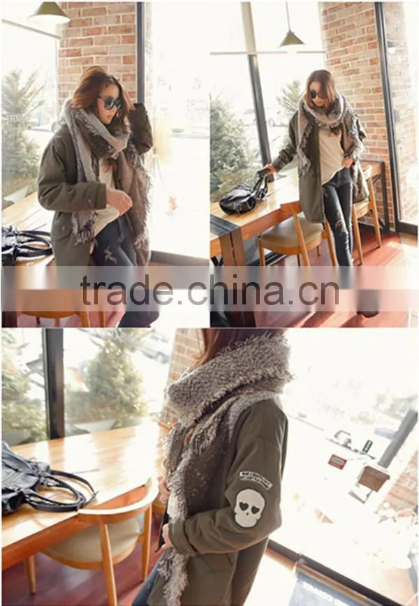 1pc New design fashion winter warmth spandex elegant shawl scarf designs for stitching