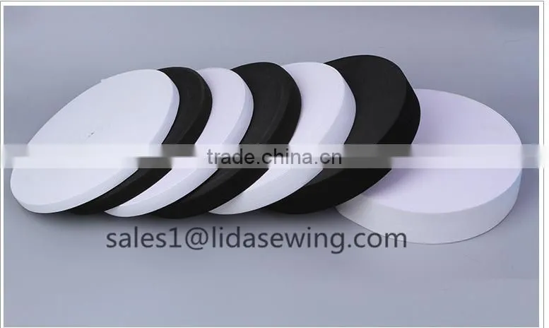 factory price woven braided polyester rubber elastic tape underwear