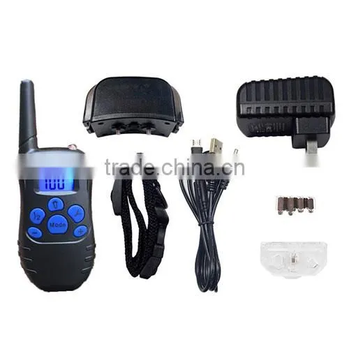 Dog trainer 300 m waterproof pet supplies charging remote control wholesale stop bark
