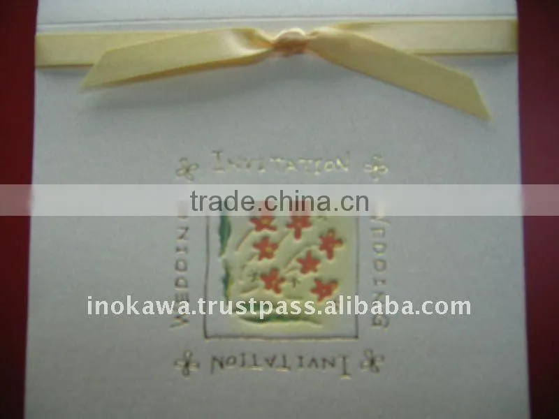 Japan Wedding Invitation Card 'ESSENCE' STOCKLOT Wholesale