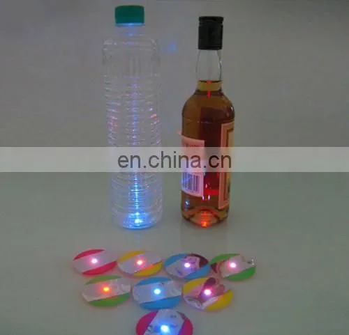 4led bottle sticker for merchandising promotional