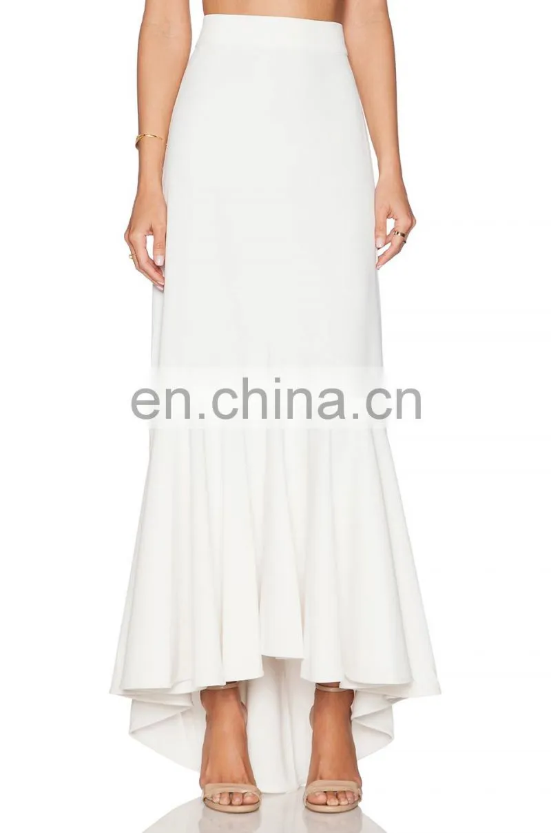 New Fashion White Long Women Skirts China
