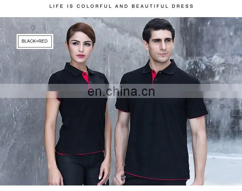 Personalized Custom 100% Cotton POLO Shirt Wholesale T-Shirt with Collar Made from China Manufacturer