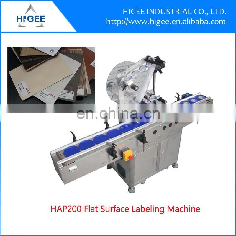 HIG servo motor economy automatic labeling machine for bottles