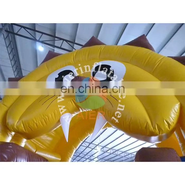 2017 Outdoor &Indoor Inflatable Lion Jumping Castle ,Animal Inflatable Bouncer House for Kids