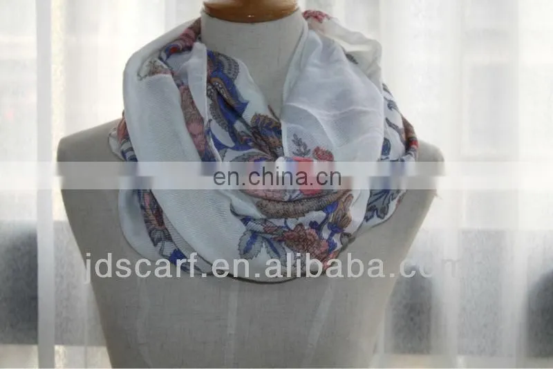 muslim scarf hijab abaya JDR-009 smooth&soft necklace scarf hijab